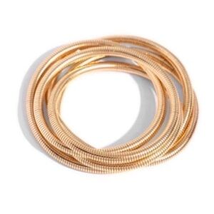 New! Anthropologie Gold Infinity Bracelet NWOT
